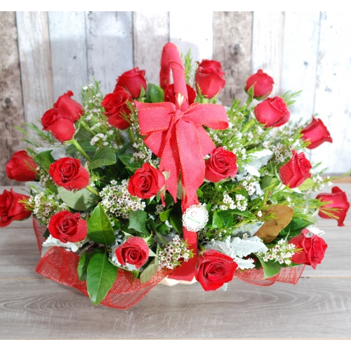 Spirit of Love - 24 Stems Basket